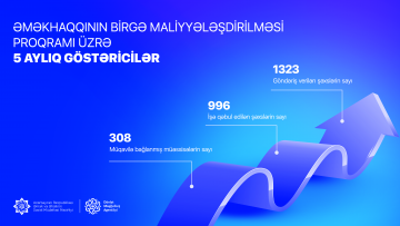 Əməkhaqqının birgə maliyyələşdirilməsi proqramı üzrə 2410 nəfər işlə təmin edilib