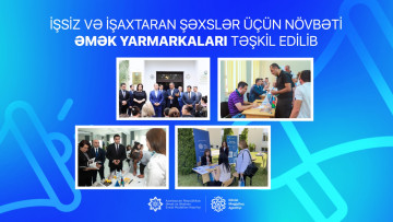 İşsiz və işaxtaran şəxslər üçün növbəti əmək yarmarkaları təşkil edilib