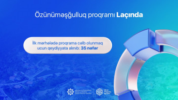 Laçında da özünüməşğulluq proqramının  icrasına başlanıb