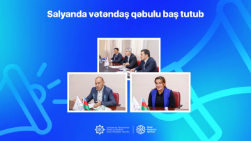 Salyanda vətəndaş qəbulu baş tutub