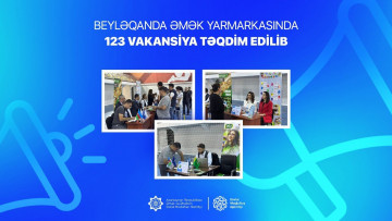 Beyləqanda əmək yarmarkasında 123 vakansiya təqdim edilib