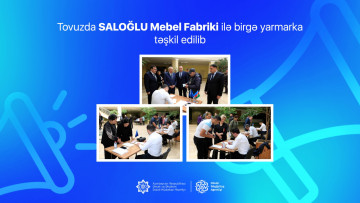 Tovuzda SALOĞLU fərdi firması ilə birgə yarmarka təşkil edilib