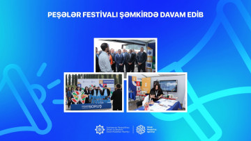 Peşələr Festivalı Şəmkirdə davam edib