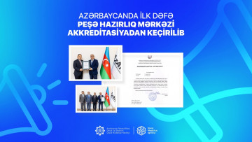 Azərbaycanda ilk dəfə peşə hazırlıq mərkəzi akkreditasiyadan keçirilib