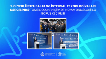 Yerli istehsalın inkişafı məşğulluğun artırılmasına gətirib çıxaracaq