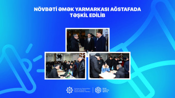 Növbəti əmək yarmarkası Ağstafada təşkil edilib