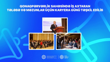 Qonaqpərvərlik sahəsində iş axtaran tələbə və məzunlar üçün karyera günü təşkil edilib