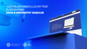 “Məzunların məşğulluq reytinqi” platformasına  daha 9 universitet qoşulub