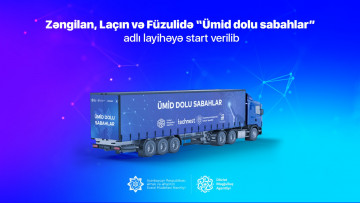 Zəngilan, Laçın və Füzulidə “Ümid dolu sabahlar” adlı layihəyə start verilib