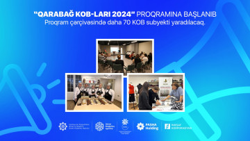 “Qarabağ KOB-ları 2024” proqramına başlanıb