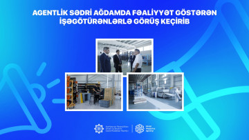 Ağdamda fəaliyyət göstərən işəgötürənlərlə əməkdaşlıq imkanları müzakirə edilib