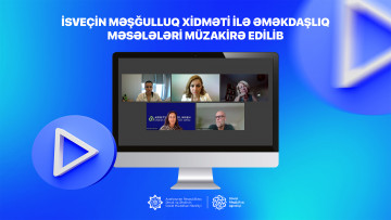 İsveçin Məşğulluq Xidməti ilə əməkdaşlıq məsələləri müzakirə edilib