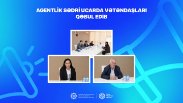 Agentlik sədri Ucarda vətəndaşları qəbul edib