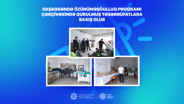 Daşkəsəndə özünüməşğulluq proqramı çərçivəsində qurulmuş təsərrüfatlara baxış olub