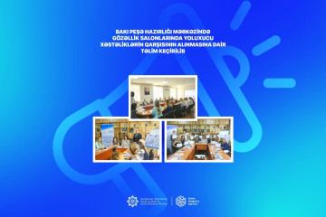 Bakı Peşə Hazırlığı Mərkəzində gözəllik salonlarında yoluxucu xəstəliklərin qarşısının alınmasına dair təlim keçirilib