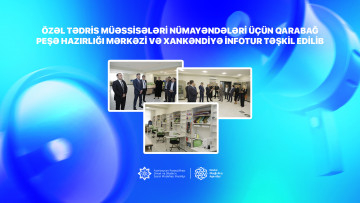 Özəl tədris müəssisələri nümayəndələri üçün Qarabağ Peşə Hazırlığı Mərkəzinə və Xankəndiyə infotur təşkil edilib