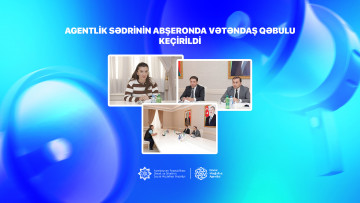 Agentlik sədrinin Abşeronda vətəndaş qəbulu keçirilib