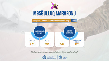 “Məşğulluq marafonu”na başlanmasının 3 ayı tamam oldu