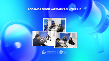 Ağdamda növbəti dəfə əmək yarmarkası keçirilib