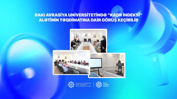Bakı Avrasiya Universitetində “Kadr indeksi” alətinin təqdimatına dair görüş keçirilib
