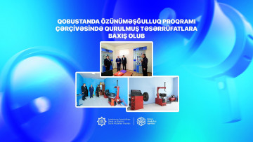 Qobustanda özünüməşğulluq proqramı çərçivəsində qurulmuş təsərrüfatlara baxış olub