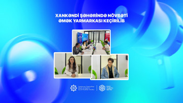 Xankəndi şəhərində növbəti əmək yarmarkası keçirilib