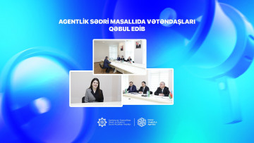 Agentlik sədri Masallıda vətəndaşları qəbul edib