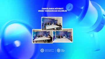Zəngilanda növbəti əmək yarmarkası keçirilib
