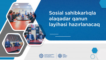 Sosial sahibkarlıqla əlaqədar qanun layihəsi hazırlanacaq