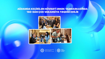 Ağdamda keçirilən növbəti əmək yarmarkasında 160-dan çox vakansiya təqdim edilib