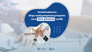 Əməkhaqqının birgə maliyyələşdirilməsi proqramı üzrə  1044 şəxsə iş yerlərinə göndəriş verilib