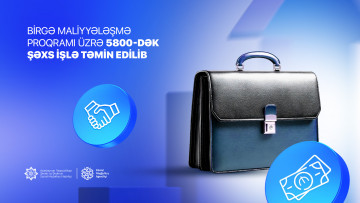 Birgə maliyyələşmə proqramı üzrə 5800-dək şəxs işlə təmin edilib