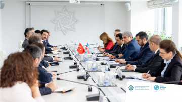 Nazirlikdə Türkiyə nümayəndə heyəti ilə görüş olub
