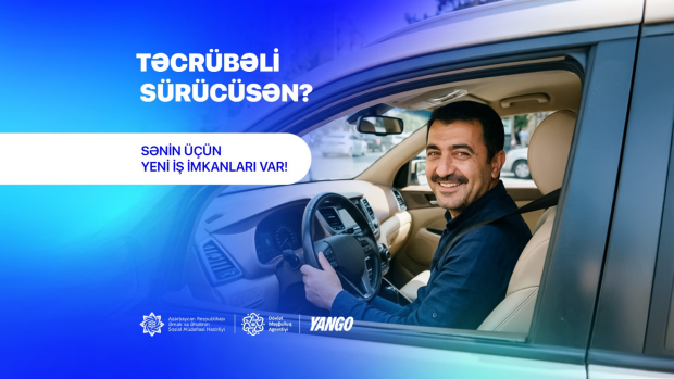 Sürücü vakansiyası üzrə elan